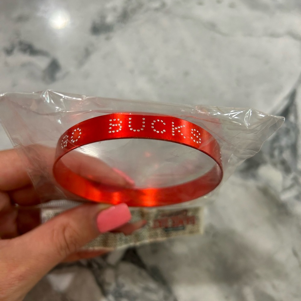 Ohio state buckeyes bracelet